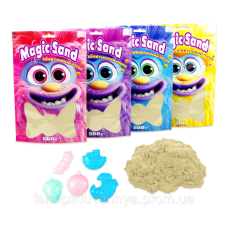 Кінетичний пісок Strateg Magic sand в пакеті 39403-1 класичний, 0,500 кг