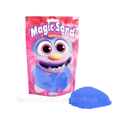 Кінетичний пісок Strateg Magic sand в пакеті 39401-9 синій, 0,200 кг