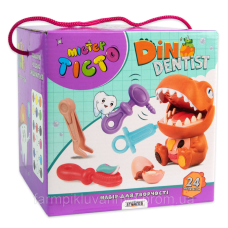 Набір для творчості Містер тісто Dino Dentist Strateg українською мовою (41020)