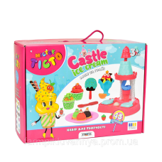 Набір для творчості Містер тісто Castle Ice-Cream Strateg українською мовою (41030)