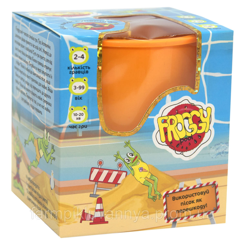 Настільна гра Strateg Froggy Pool українською мовою (30352) Настільна гра Strateg Froggy Pool українською мовою (30352)