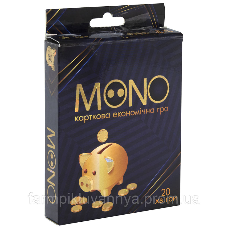 Карткова гра Strateg MONO економічна українською мовою (30569) Карткова гра Strateg MONO економічна українською мовою (30569)