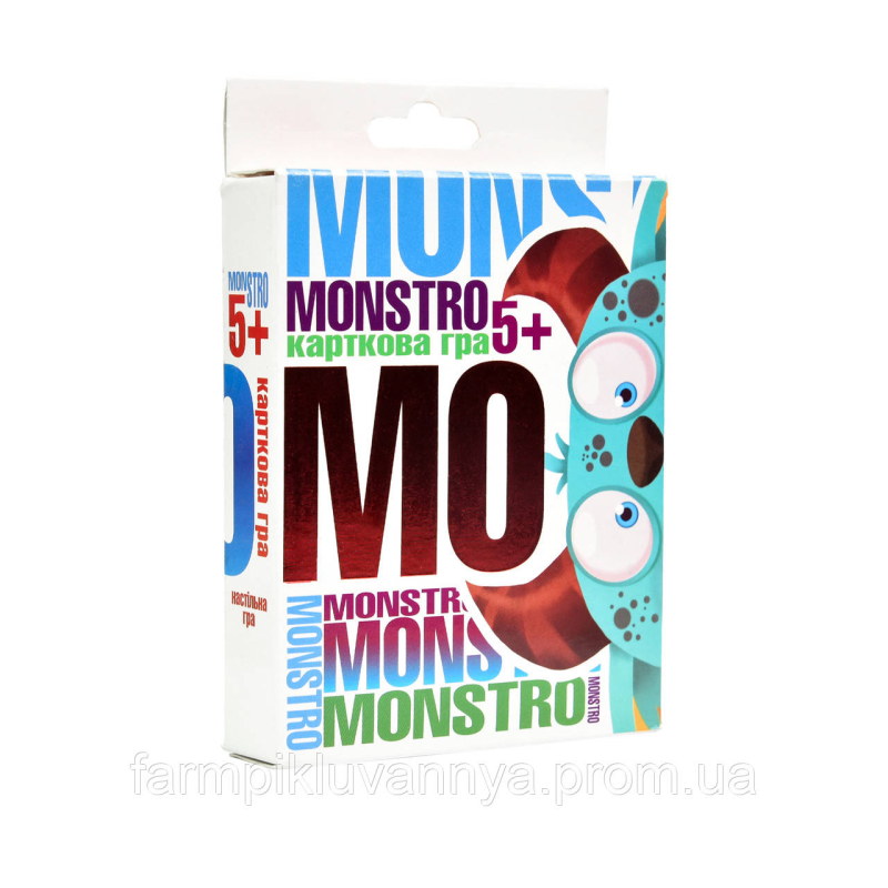 Настільна гра Strateg Monstro українською мовою (32068) Настільна гра Strateg Monstro українською мовою (32068)