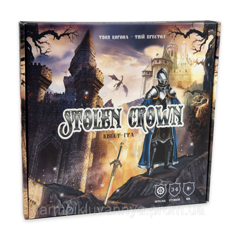 Настільна гра Strateg Stolen Crown українською мовою 30811