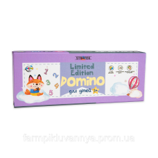 Настільна гра Strateg Domino Limited edition звірята української мовою (30327)