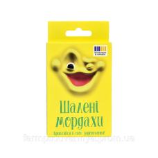 Настільна гра Strateg Шалені мордахи українською мовою (30664)