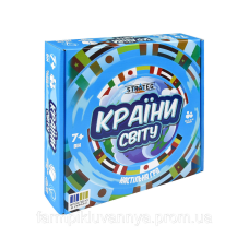 Настільна гра Strateg Країни світу (30952)