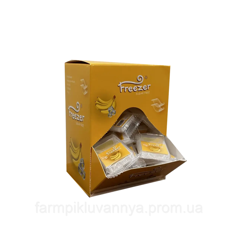 Пластини для свіжого дихання Freezer (банан), 20 шт. Пластини для свіжого дихання Freezer (банан), 20 шт.