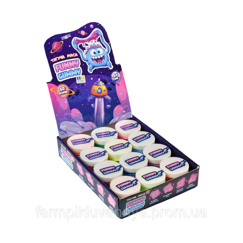 Тягуча маса Funny Gummy (Фанні Гаммі) Strateg (30880) Тягуча маса Funny Gummy (Фанні Гаммі) Strateg (30880)