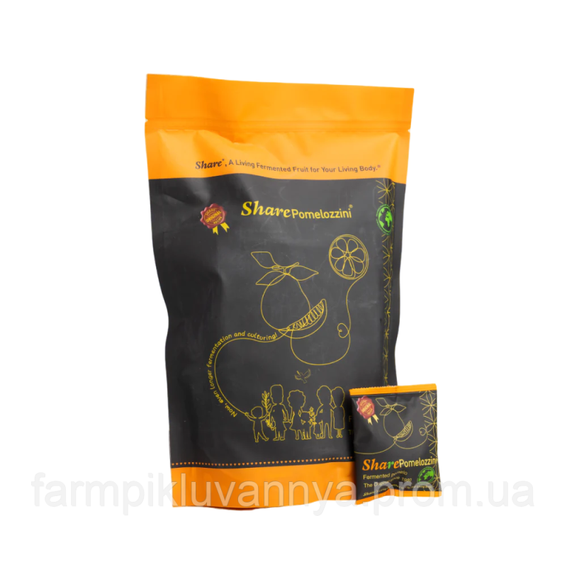 Share Pomelozzini STRONG – Ферментований помело (Помелоцціні) 170гр (18-19шт)