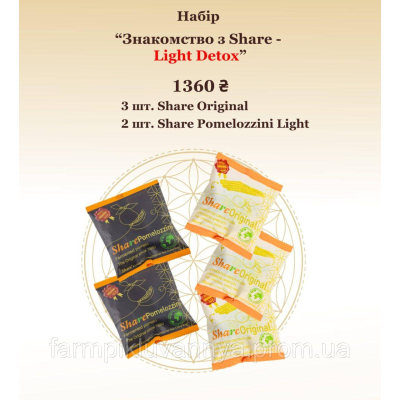 Набір “Знакомство з Share - Light Detox”
