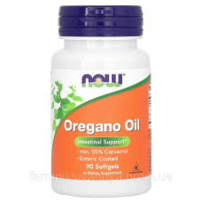 Олія орегано, Oregano Oil, Now Foods 90 гелевих капсул