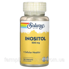 Інозітол  Inositol SOLARAY 500 мг 100  капс